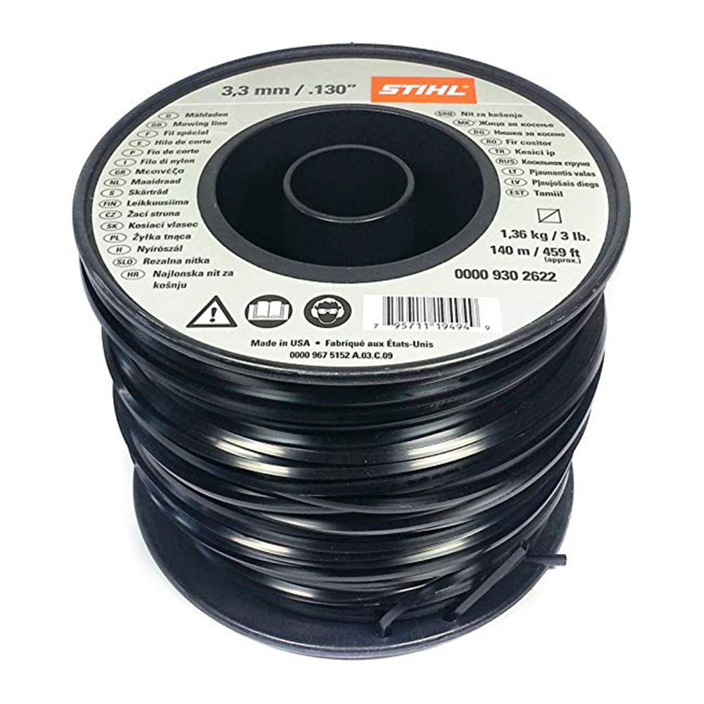 Fio-de-nylon,-Ø-3,3-mm-x-142,0-m,-Quadrado