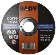 DISCO CORTE INOX 115X1,0