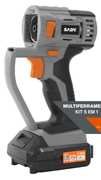 MULTI FERRAMENTA 18V 2Ah (5 em 1)